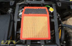 Can-Am Commander Air Filter and Radiator overflow