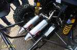 Can-Am Commander Dual Exhaust