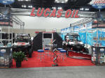 Lucas Oil booth at the 2012 Dealer Expo
