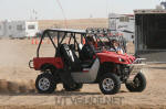 Two Seat Rhino with aftermarket Roll Cage - Glamis