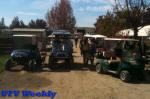 Golf Carts at the Murieta Equestrian Center Horse Show