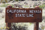 California - Nevada State Line