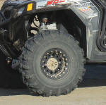 27.5" Pit Bull Rocker tires on OMF Performance billet center beadlock wheels
