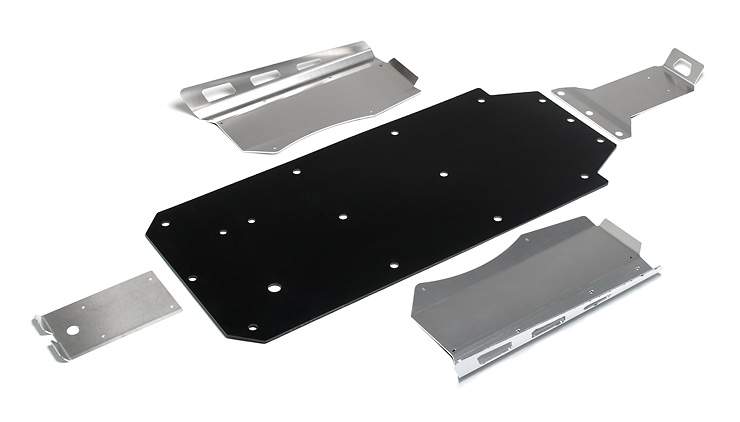 Polaris RZR UHMW Skid Plate from Holz Racing Products