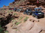 2nd Annual UTV Rally Moab - Side x Sides on the trail