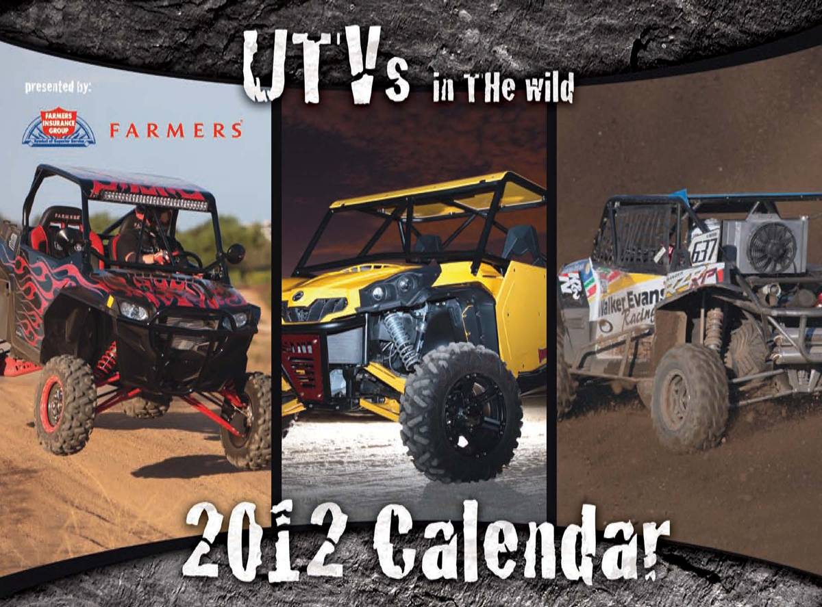 UTVs in the Wild - 2012 Calendar