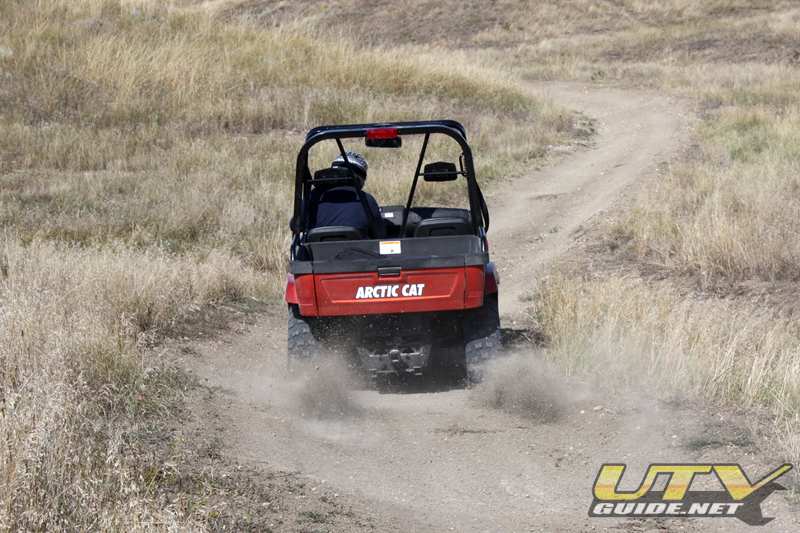 Top speed on an Arctic Cat Prowler is incredible