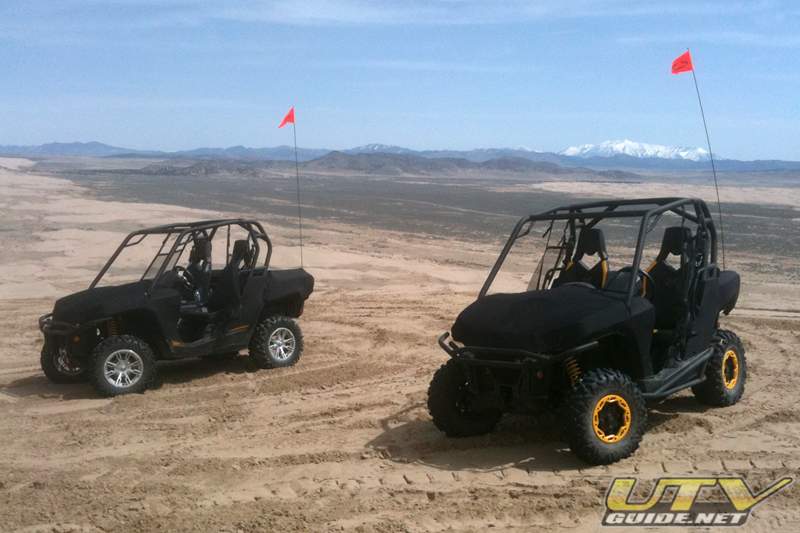 Can-Am Commander 1000 X and XT at Little Sahara