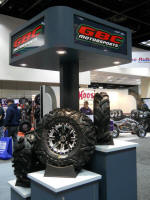 GBC Mud Hog, Dirt Tamer, and Dirt Devil tires. No Limit Octane wheel.