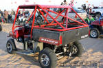 Polaris Ranger with nice roll cage and tilt wheel
