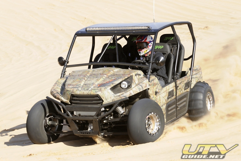 Kawasaki Teryx4 in the dunes