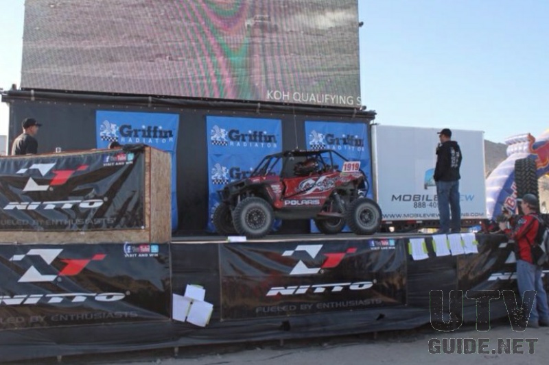 Podium at King of the Hammers