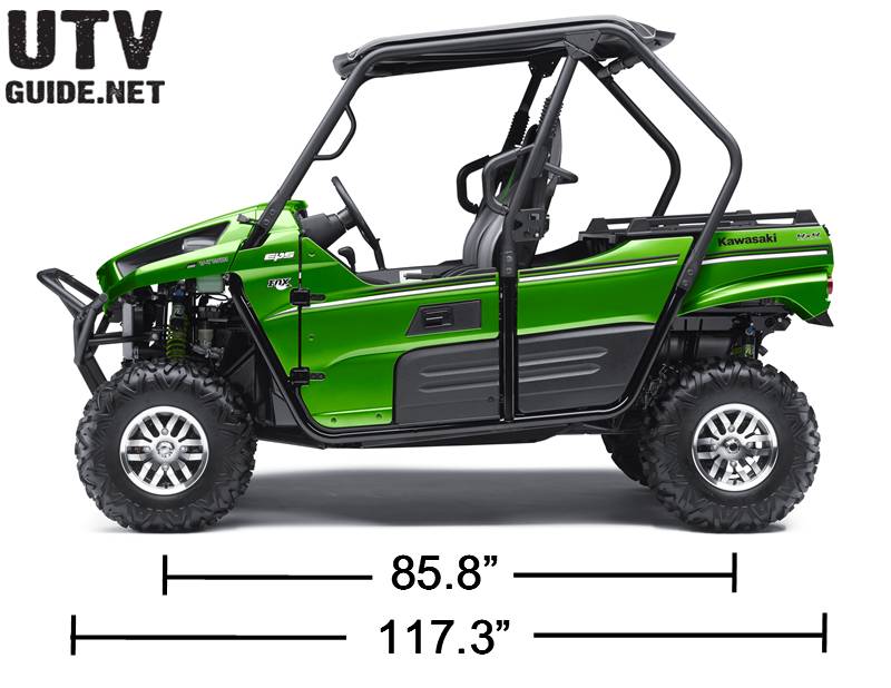 2014 Kawasaki Teryx Wheelbase and Overall Length