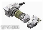Kawasaki Teryx - Rear brake: Sealed, oil-bathed, multi-disc