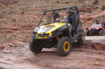 Can-Am Commander on Cliff Hanger Trail, Moab