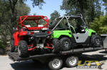 Getting ready for the Oregon Dunes - RZR & Teryx