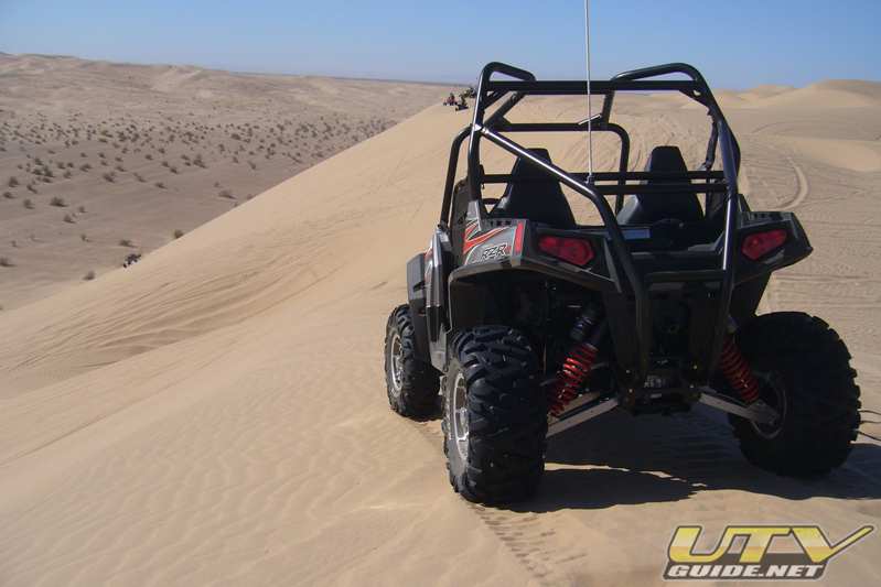 Polaris RZR S at the top of Patton Valley