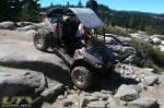Side x Side Vehicle on the Rubicon Trail