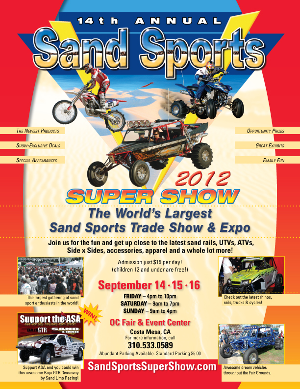 2012 Sand Sports Super Show