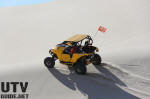 Can-Am Maverick 1000R with paddle tires in the dunes