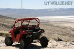 Polaris RZR where the monuments used to be at Sand Mountain