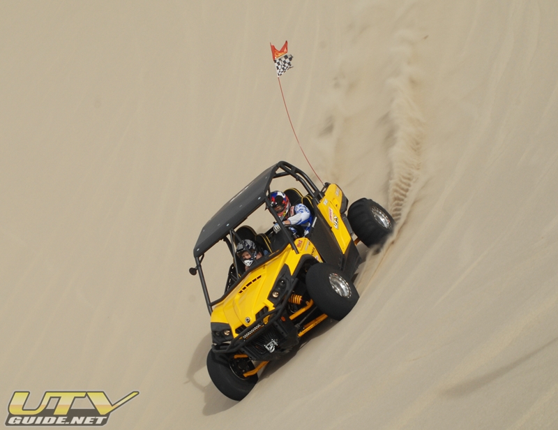Long Travel Can-Am Commander at Sand Mountain