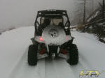 2009 Polaris RZR S in the snow