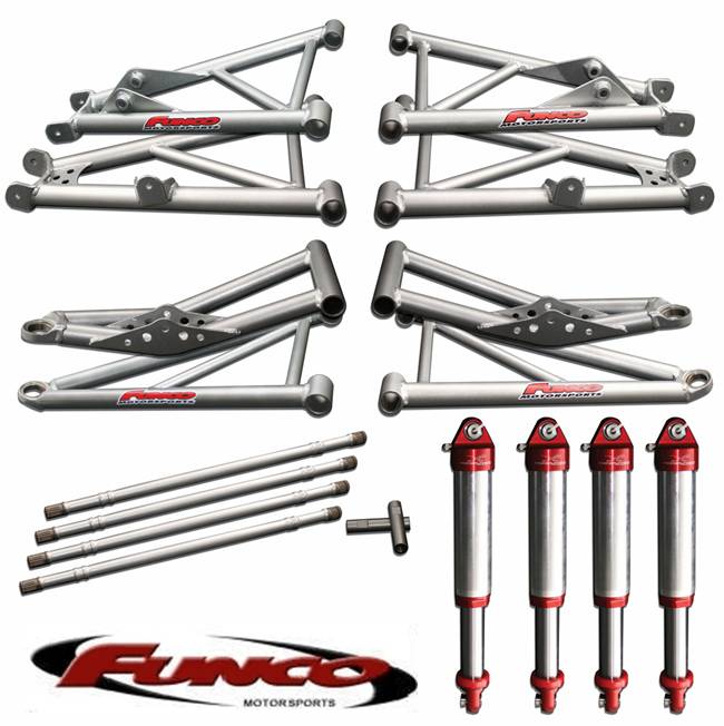 Teryx Long Travel Kit from Funco Motorsports with Sway-A-Way Shocks