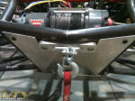 Front skid and winch with fairlead
