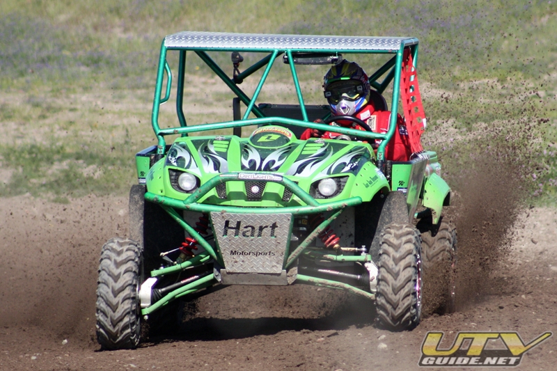 Paul from Hart's Rhino Motorsports racing at Prairie City SVRA
