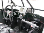 Polaris RZR S - Aluminum Dash with intercom, radio and GPS