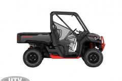 2019 Defender XT-P HD10 Carbon Black _ Can-Am Red_side right