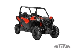 2018 Maverick Trail DPS 1000 Can-Am Red_3-4 front_SM