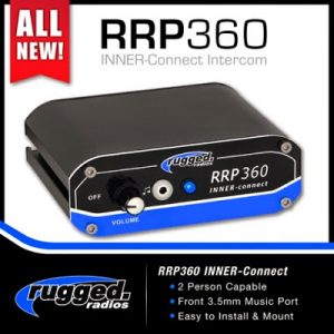 Rugged RRP360 Inner-Connect 2-place intercom
