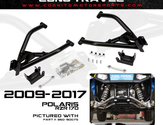 Cognito Motorsports Polaris RZR 170 Long Travel Control Arm Kit
