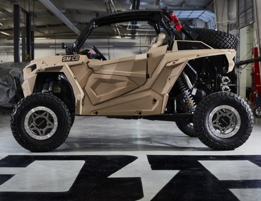 Military themed RZR XP Turbo EPS built by the Diesel Brothers