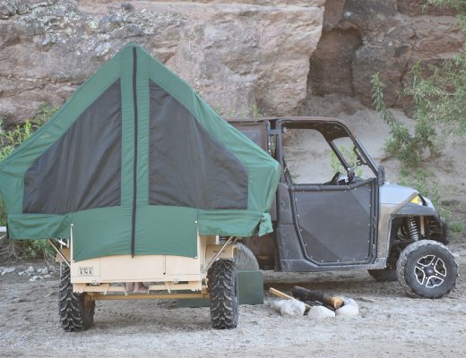 Ghost M1 Tactical Off-Road UTV Towable Camper