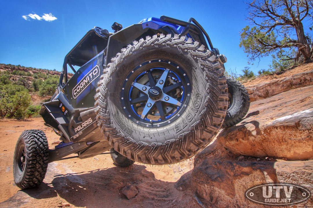 ITP Coyote Tire mounted on Cyclone Wheel
