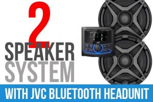 2020+ Polaris Pro XP Complete SSV Works 2-Speaker Plug-&-Play Kit with JVC